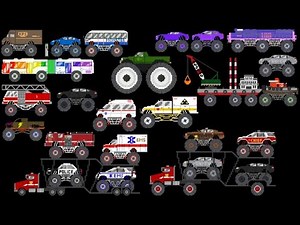 Monster Vehicles 6 for ‪@TheKidsPictureShow‬