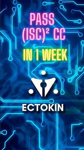 Pass the (ISC)² CC Exam in 1 week 📚🦾 #isc #cybersecurity #cissp #itsecurity #shorts #shortvideo