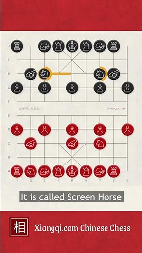 Xiangqi Openings: Screen Horse