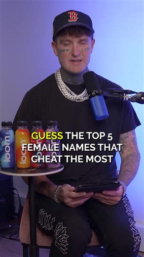 WHICH FEMALES WITH THESE NAMES CHEAT THE MOST? ‼️ @drinkLOOM #drinkloom #name #female #cheating #list #top5 | Not Famous Show