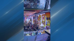 9.8K views · 217 reactions | FIRE FOOTAGE: This security camera from Sky High on South Central Avenue shows the flames from Tuesday's Pacific Pride Fueling Station fire. A jet from the firetruck bursts through the window at the 0.36 mark. FULL STORY: https://ktvl.com/news/local/fire-at-pacific-pride-gas-station-in-downtown-medford | KTVL CBS 10 | Facebook