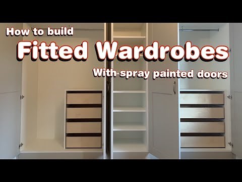 How to build fitted wardrobes (part 3)