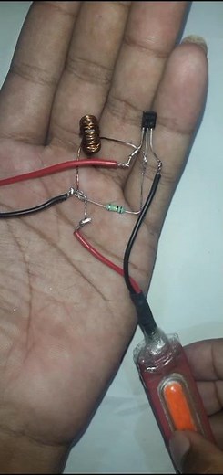 bc548 transistor to 1.5v to12v convat#diy#short#viral short#project#viral video#P.G Electronic