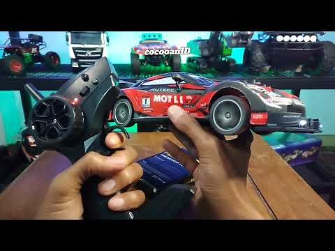 Super Ngebut! Mobil Balap Remote Control RC Drift Car 4WD NISSAN GTR Semi Propo Speed 30 KM/Jam