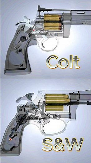 Colt Python vs S&W Model 36 — Which Revolver Would YOU Trust? 🇺🇸