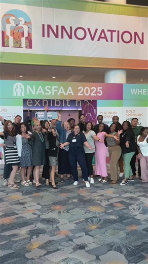 We're still glowing from an amazing week in Anaheim, CA for the NASFAA 2025 National Confernece!☀️🎡🌴🏰 | NASFAA