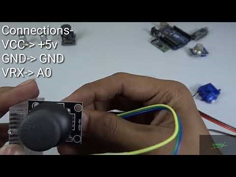 How To Control Servo With Joystick | Arduino Project