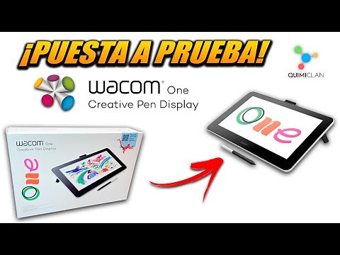 🔥 FIRST STEPS with the WACOM ONE interactive monitor (🎁UNBOXING + ⚙️SETUP) @wacom #01