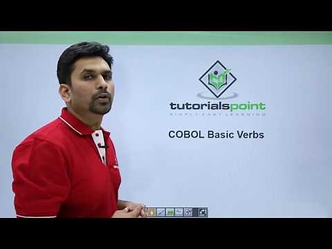 COBOL - Basic Verbs