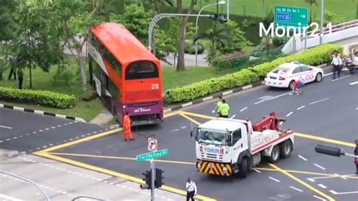 789K views · 4.8K reactions | SBS Transit Bus accident  | Monir 2.1 | Facebook
