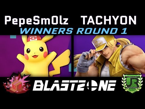 PepeSm0lz (Pikachu) vs TACHYON (Terry) Blast Zone 139 WINNERS ROUND 1