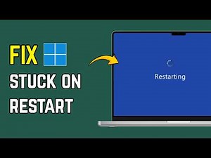 Windows 11 Stuck on Restarting Screen? Fix Restart Loop (2026)