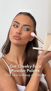 Sculpt, Glow & Go with the NEW Get Cheeky Face Powder Palette! | Iconic London