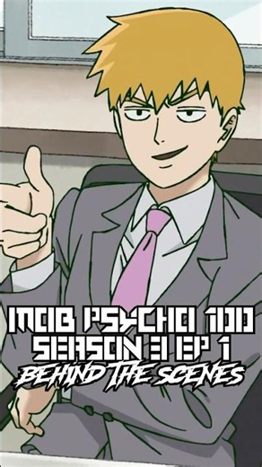 The changes for Mob Psycho 100 Season 3 #mp100 #reigenarataka #reigen #voiceacting #voiceacting