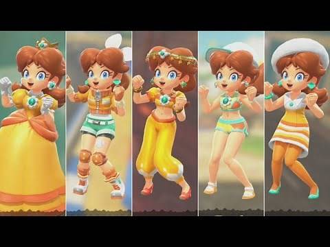 Mario Kart World // All Daisy Characters
