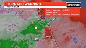 18K views · 64 reactions | A Tornado Warning has been issued for Martin. Take cover now! More at cbs12.com/weather?utm_source=facebook.com&utm_medium=social&utm_campaign=socsyntes_or_tndsyntes | CBS 12 News | Facebook