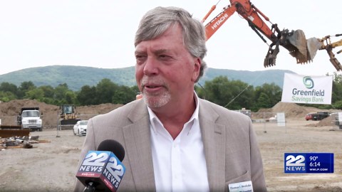 Greenfield Savings Bank breaks ground on new Easthampton location