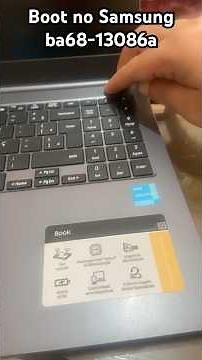 Como dar boot no notebook da Samsung BA68-13086A pelo pen drive