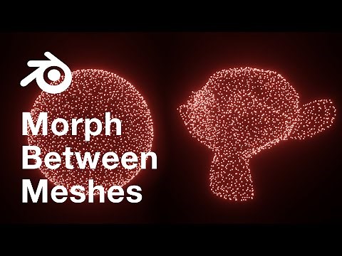 Blender Geometry Nodes - Morph Between Meshes