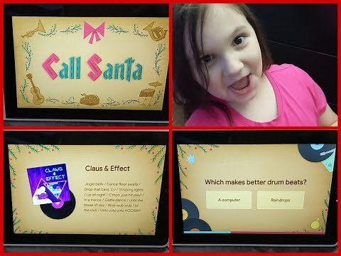 HEY GOOGLE, CALL SANTA!!!