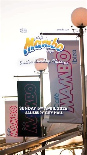 Salisbury! I Can't to play at Cafe Mambo 'Easter Sunday Classics' with Judge Jules & Shades Of Rhythm on Sun 5th April! 🎟️ Grab tickets asap! | DANNY RAMPLING