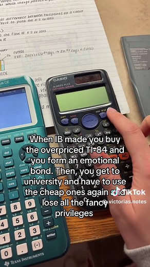 Emotional Bond with TI-84 Calculator in IB Exams