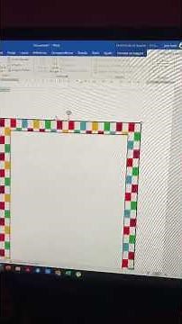 Como colocar bordas no Word.