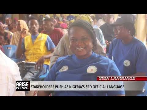 SIGN LANGUAGE: STAKEHOLDERS PUSH AS NIGERIA’S 3RD OFFICIAL LANGUAGE