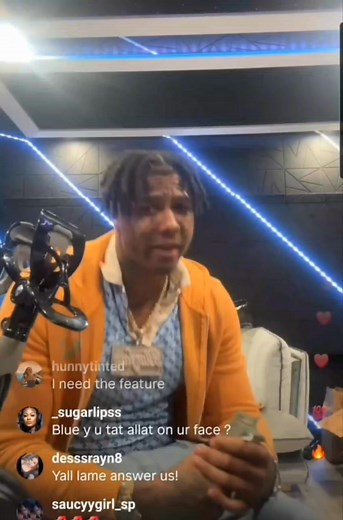 Blueface preview new song live in Studio fresh outta prison. 🔥💪💯😎 | Dree Drizzy