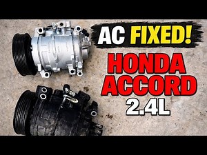 2008-2012 Honda Accord 2.4L AC Compressor Replacement