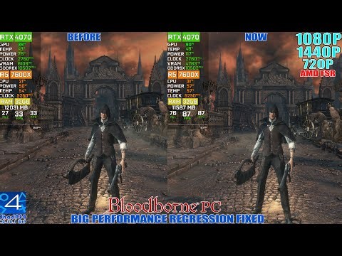 Bloodborne PC Huge Progress (Big Performance Regression Fixed) - ShadPS4 v0.10.1 WIP - FPS Unlocked