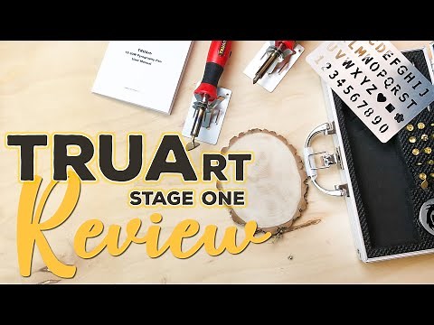TRUArt Stage One Review | Wood Burning Tools | Pyrography Kits