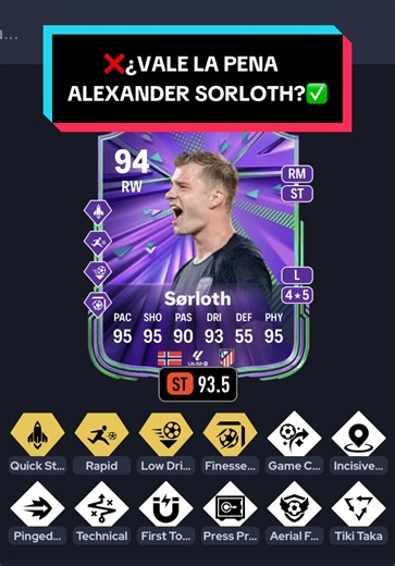 ❌¿VALE LA PENA ALEXANDER SORLOTH?✅ #elprofegamer🇲🇽 #fc26 | sorloth vs real madrid
