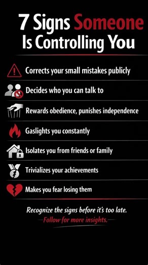 7 Signs Someone Is Controlling You