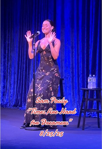 Sam Pauly's Broadway Concert Opening with Amélie Song