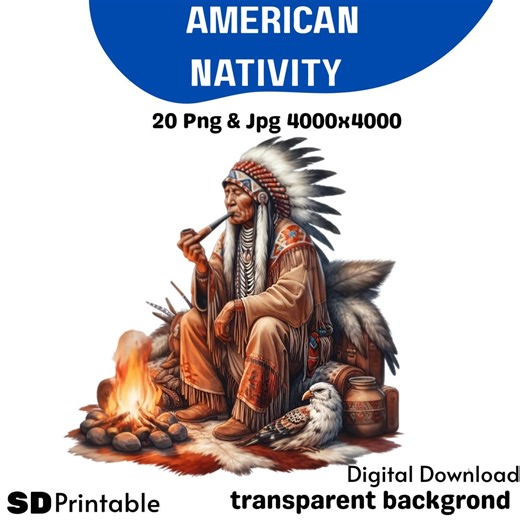American Native Clipart Bundle | Boho Tribal Art (digital Download) - Etsy