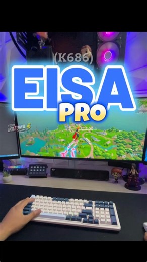 1.8K views · 12 reactions | El Eisa Pro es el teclado que necesitás para upgradear tu set up  ✔️Amortiguación gasket para más placer 狼 ✔️Amplia compatibilidad; Windows y Mac ️ ✔️Triple conexión: Bluetooth, Dongle 2.4 GHz y USB C  Consiguelo en nuestras tiendas de confianza  Link en bio  #redragon #gaming #gamer #teclados #mecánicos #gasket | Redragon Perú | Facebook