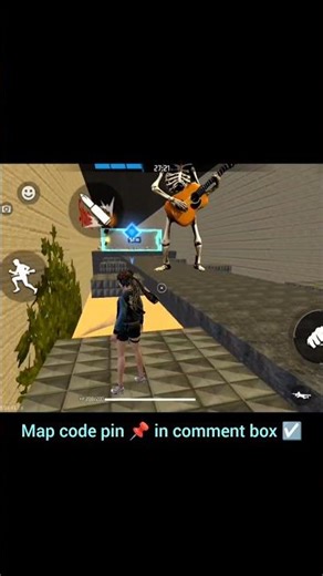map code pin 📌 in comment box ☑️ support me guys 🙏🏻 #craftland #freefirelover #viral #gamergirl