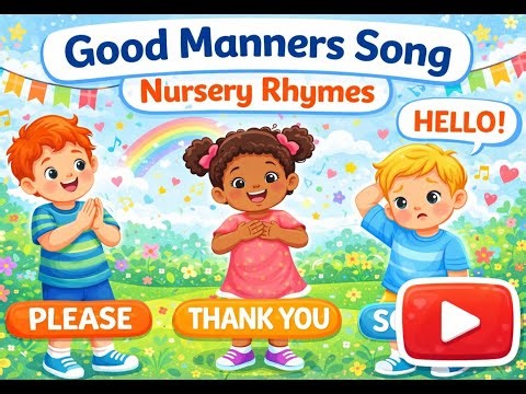 Please, Sorry & Thank You Song 🎵 | Good Manners for Kids