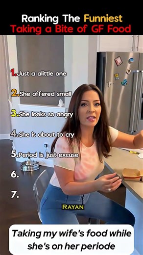 Ranking The Funniest Taking a Bite of GF Food