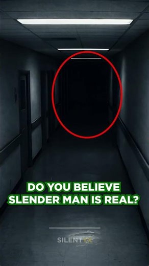Slender Man Caught on Camera in Hospital Corridor 😱