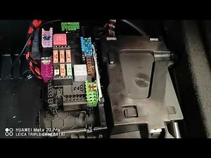 Location of keyless-Go control unit in W205 C-Class facelift