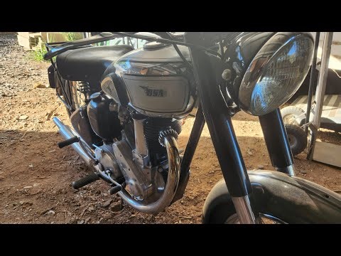 1948 BSA B33 500CC with a full rebuild of the engine that has just taken place. I had to buy it!!!