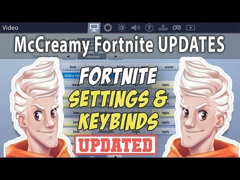 McCreamy Fortnite Settings and Keybinds ( Updated May 2019 )