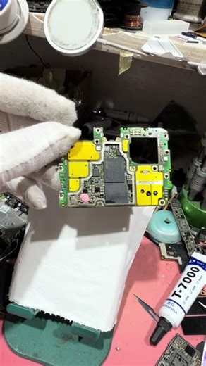 #手机维修案例分享 #华为手机拆机 #数码维修实录 hi9Pro保养战队三年