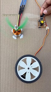 BLDC & MG995 Motor Working Demo #tech #diy #scienceproject