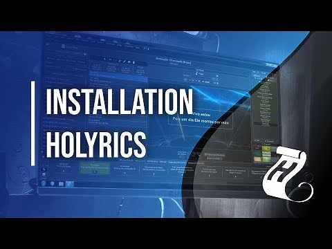 Tutorial Holyrics - Introduction (EN)