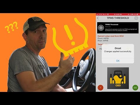 Fix False Tire Pressure Indicator on Jeep JK with JScan OBD 💥👍