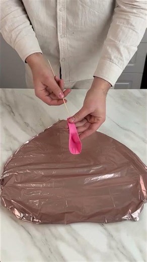 Easy balloon fix trick #simple #balloon #trick