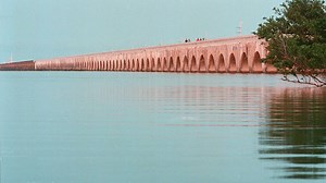 The classic Old Seven Mile Bridge in the Florida Keys reopens to the public